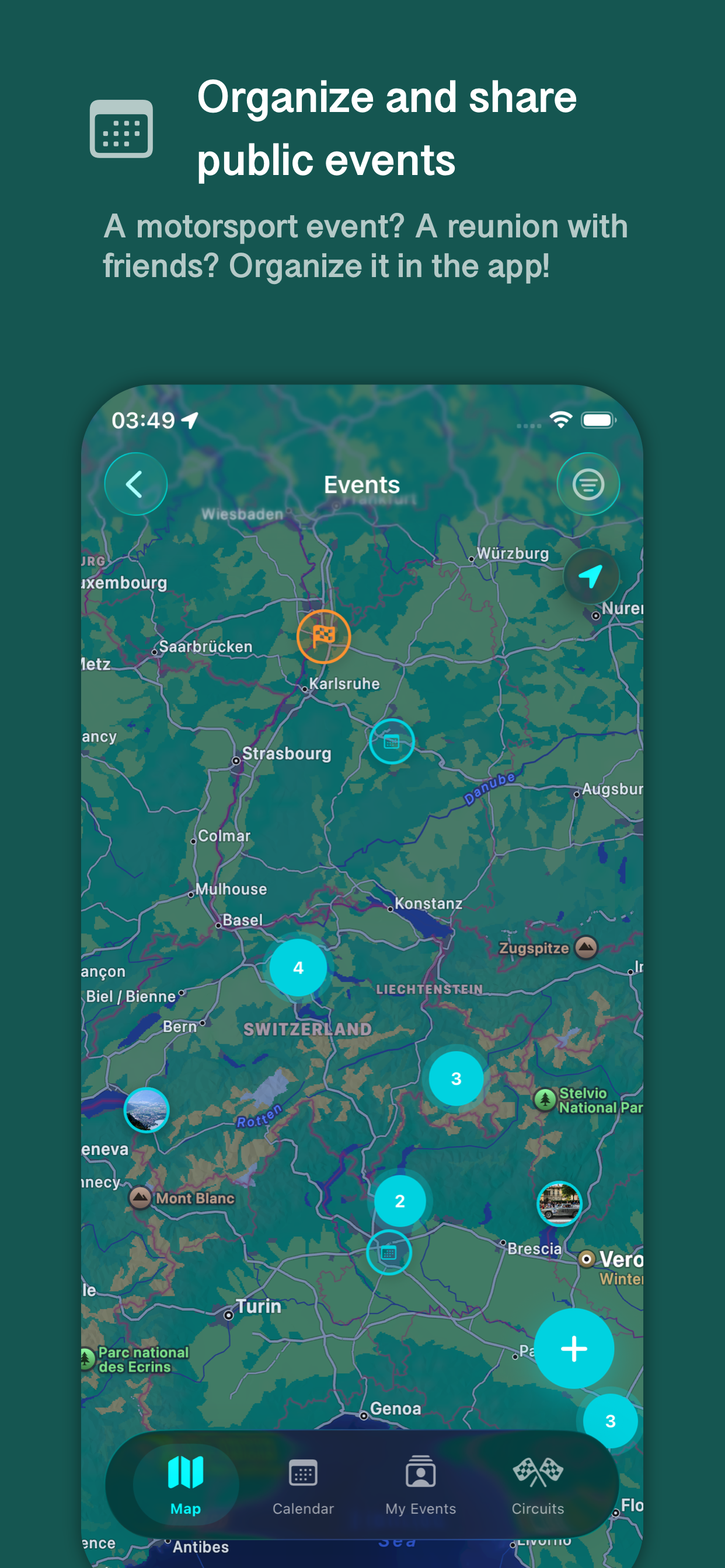 MotorHub Pro screenshot of marketplace or community features